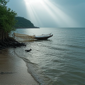 Senja di Bengawan Solo