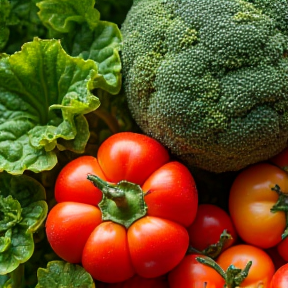 Gordon the Broadcaster and His Organic Veggies