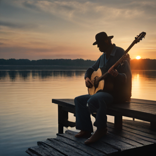 Sitting On The Dock With The Blues