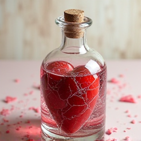 Heart in a bottle