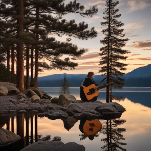 By the lake 