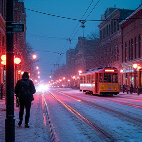 Snowstorm in NOLA