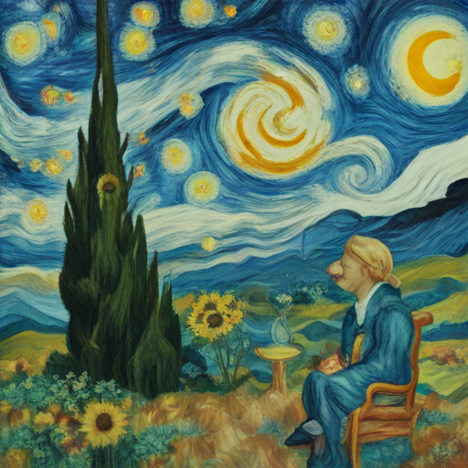 Van Gogh and the Visitor