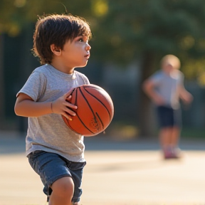 Basketbolcu Çocuk