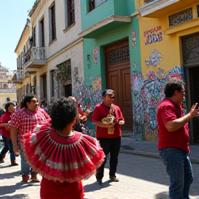 Argentinian cumbia villeraus vibe.