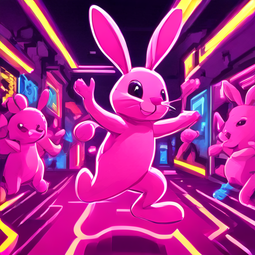 Pink Bunny Bounce