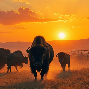 Stampede of Buffalo Boast