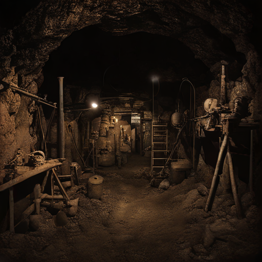 Inside the mines