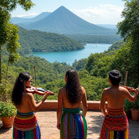 Canción: "Cuentos del Alma Nicaragüense" (Con violín, guitarra y marimba)