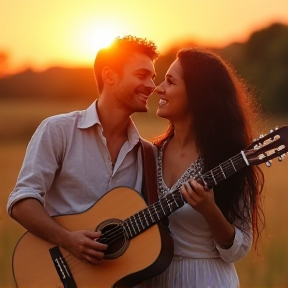 Les amoureux heureux