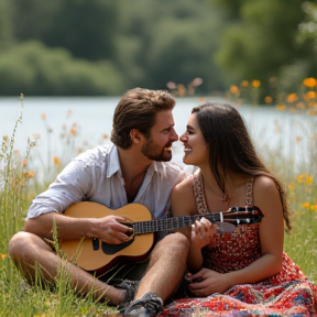 Les amoureux heureux