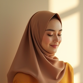 Hati Tenang Bersama Hijab