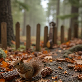 Pinecones and Acorns