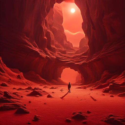 Cave of Crimson Mars