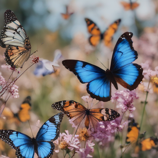 Mariposa Azul