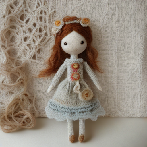 knitted doll