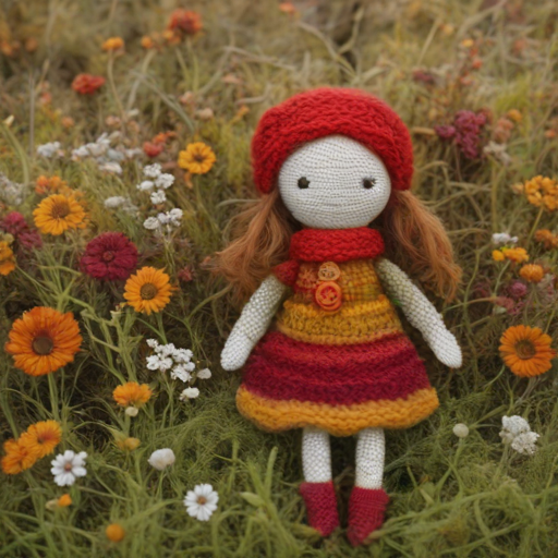 knitted doll