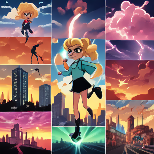 The Powerpuff Skies