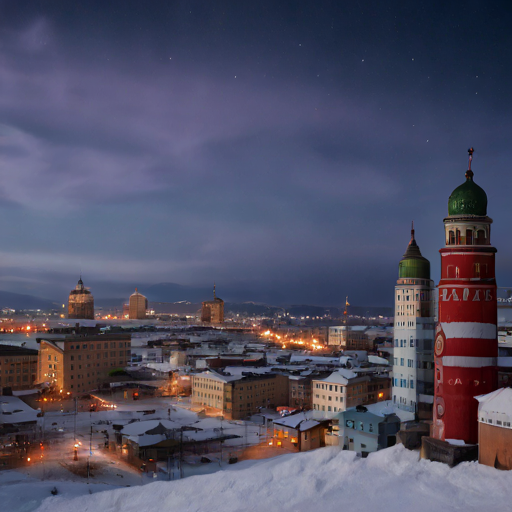 Magadan City Welcomes Michael