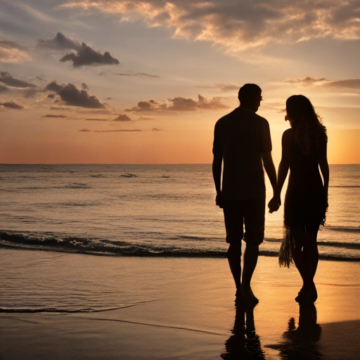 Corazón en la Playa