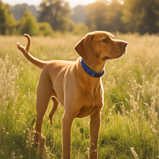 My yellow vizsla lab 