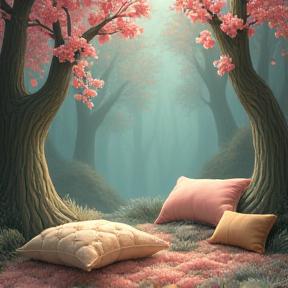 Pillows on Trees