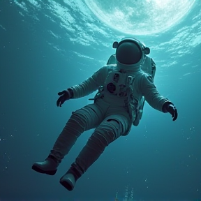 Astronaut in the Ocean