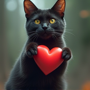 Cat heart