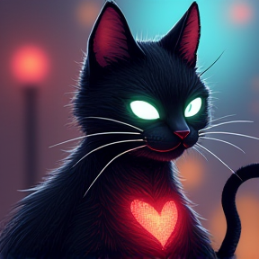 Cat heart