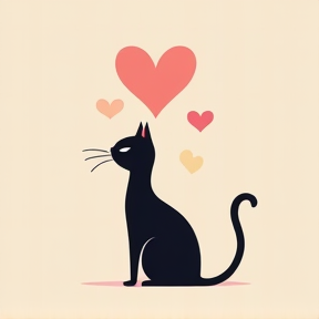 Cat heart