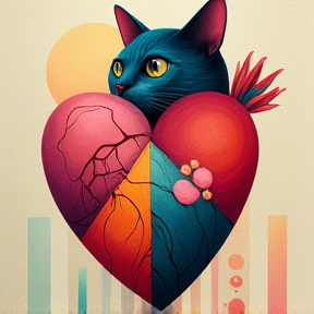 Cat heart