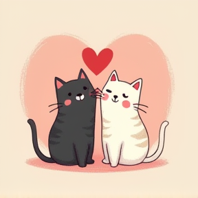 Cat heart