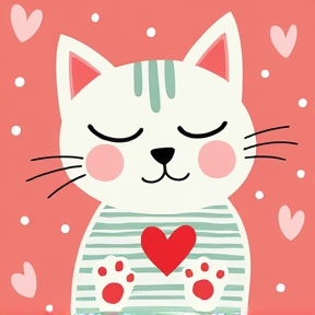 Cat heart