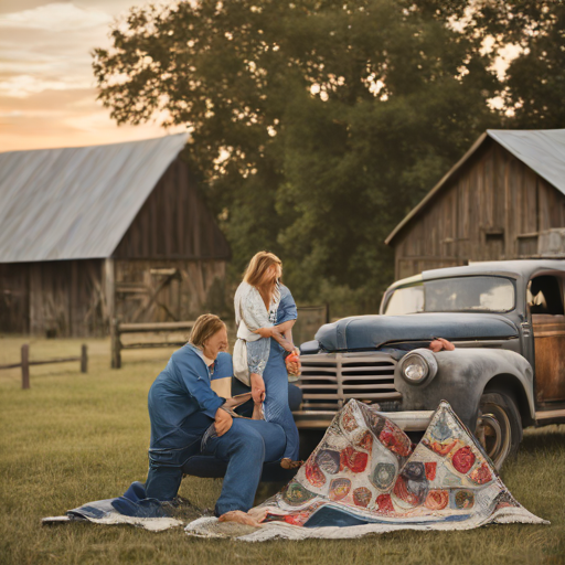 Country Wife and Puppies