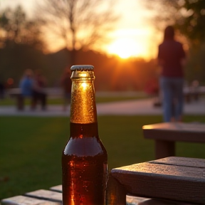 Cerveja saudade e beijo