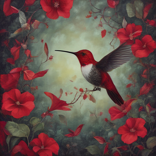 The Crimson Hummingbird