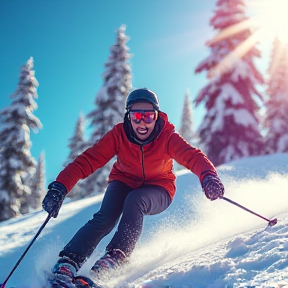 Skifahren macht frei