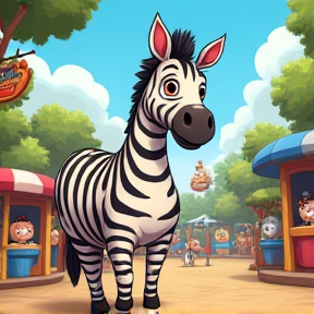 Zebra's Surprise