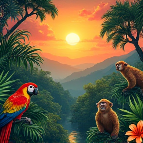 "Animales tropicales"