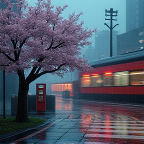 涙の雨