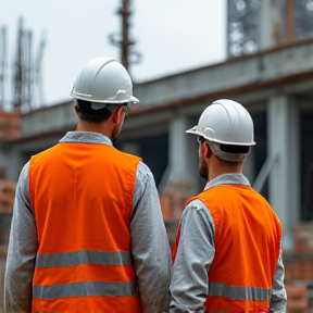 Helden auf der Baustelle