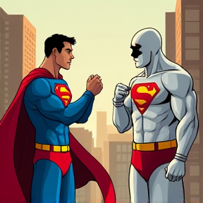 Super Man vs Koku Rap Battle