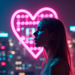 Neon Hearts