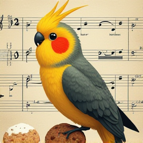 Cockatiel Cookies