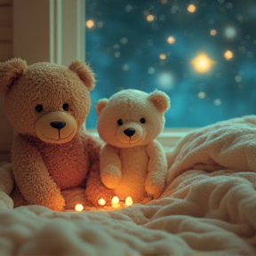 Stuffed Animals and Stars