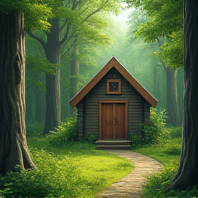 The Little House in the Forest