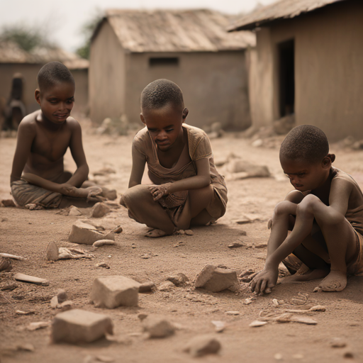 Les pauvres enfants d'Afrique