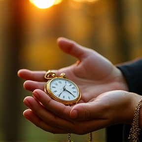 Gold in Her Hands