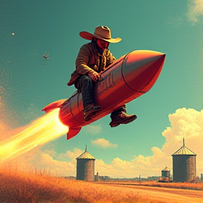 Cowboy Rocket Man