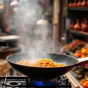 Makanan di warung jimbong